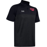 Under Armour Black Short Sleeve Men's Locker 1/4 Zip - Sale!