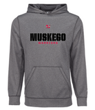 Youth Recruit "Muskego Warrior" Steel Performance Hoodie
