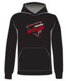 Youth Under Armour "Warriors" Graphic Black Performance Hoodie