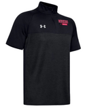 Under Armour Black Short Sleeve Men's Locker 1/4 Zip - Sale!