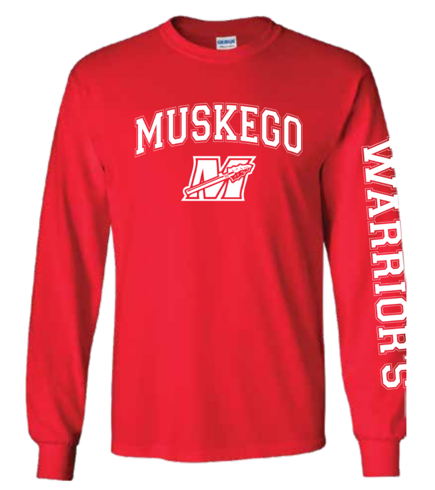 Warriors long sleeve sales shirt