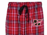 Plaid Pajama Pants Red/Black
