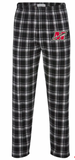 Plaid Pajama Pants Black/Gray
