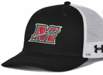 Under Armour Black & White Embroidered Trucker Cap