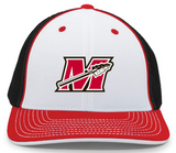 Tri-Color Trucker Fitted Baseball Cap