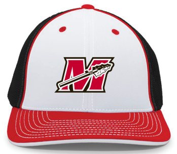 Tri-Color Trucker Fitted Baseball Cap