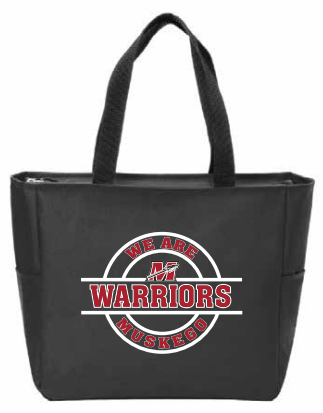 Black Warrior Tote Bag