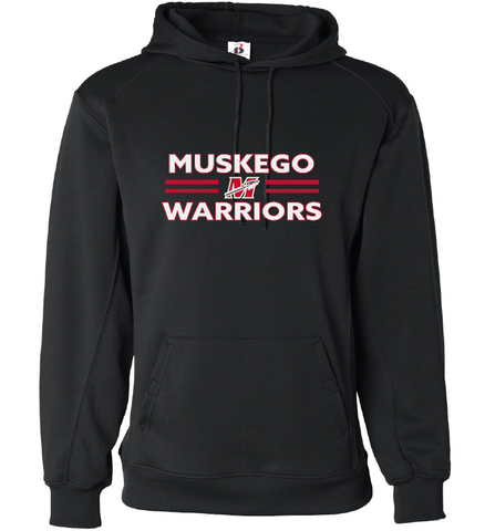 Youth Black Performance Hoodie
