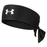 Under Armour Tie Headbands - Red, White, or Black