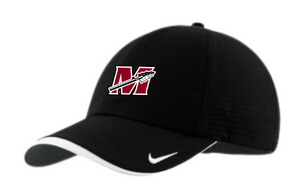 Nike Dri-Fit Swoosh Perforated Black Baseball Cap