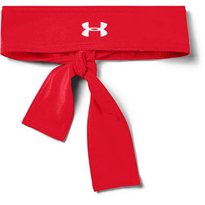 Under Armour Tie Headbands - Red, White, or Black