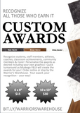 Award & Recognition Plaques 10 x 13"