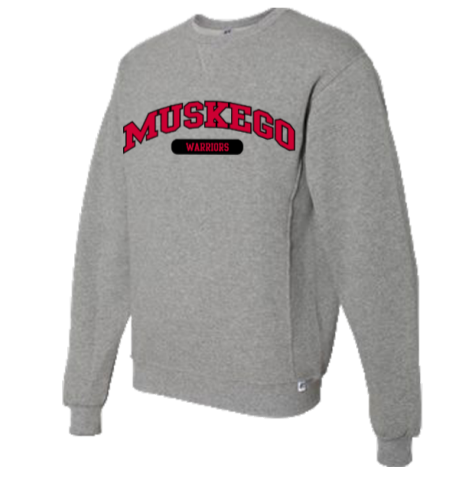 Under Armour True Gray Hustle Fleece Crew Men s Sweatshirt Sale